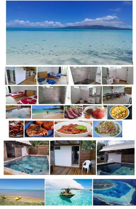 Mara'Ai Le Spot Tubuai Chambre Triple Taahueia Deluxe Sdb Privee Avec Piscine Mataura Exterior foto