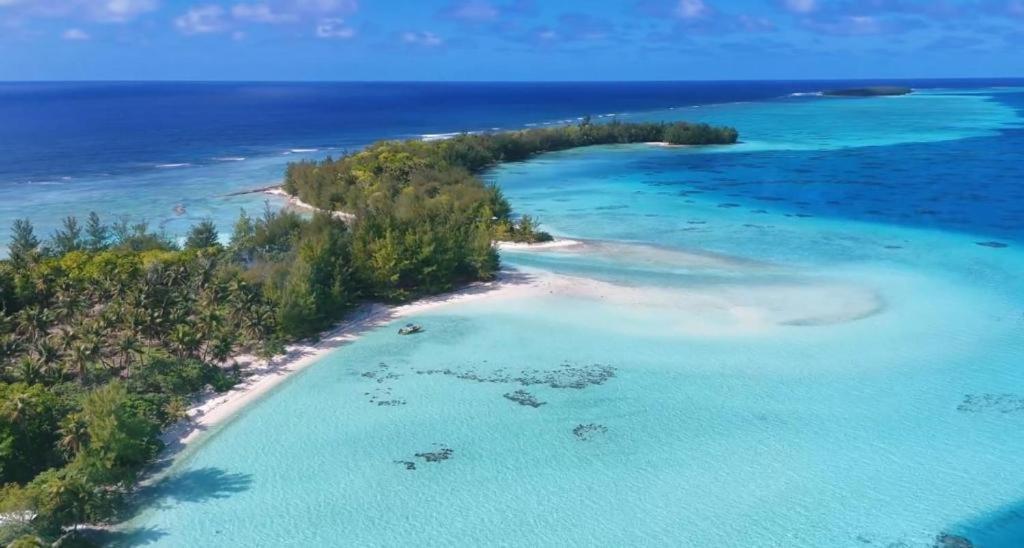 Mara'Ai Le Spot Tubuai Chambre Triple Taahueia Deluxe Sdb Privee Avec Piscine Mataura Exterior foto