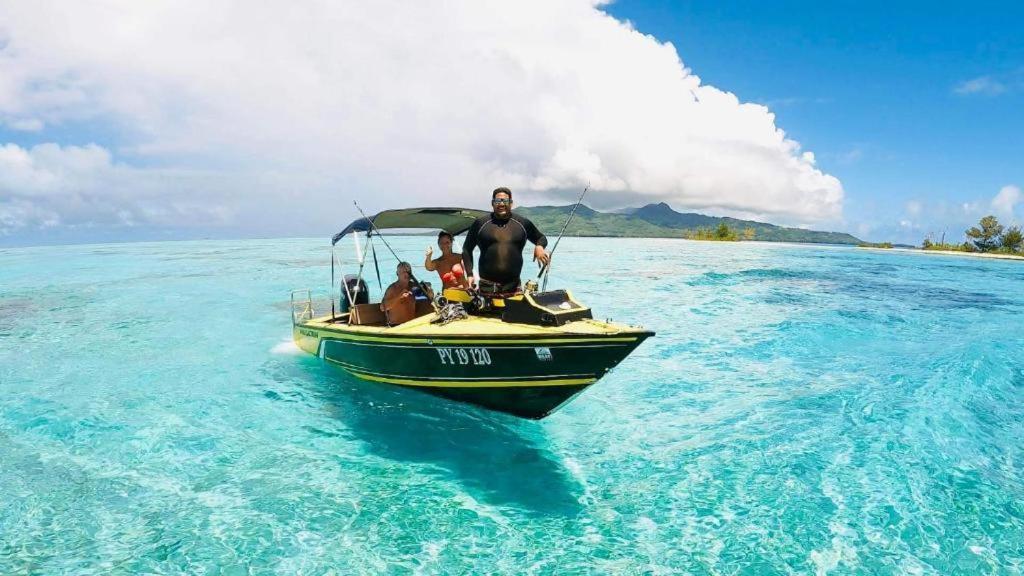 Mara'Ai Le Spot Tubuai Chambre Triple Taahueia Deluxe Sdb Privee Avec Piscine Mataura Exterior foto